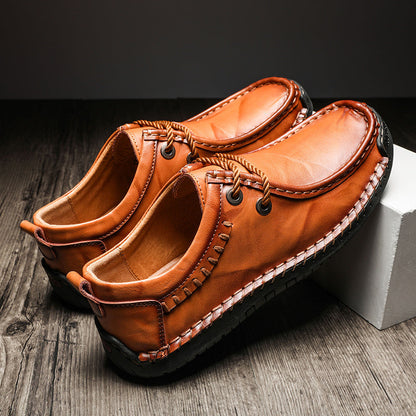 Hand-Sewn Leather Driving Shoes