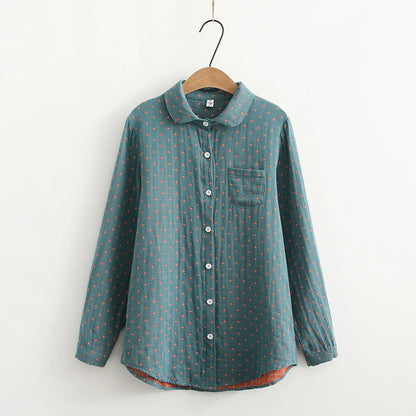 Tiffany Crow Cotton Shirt