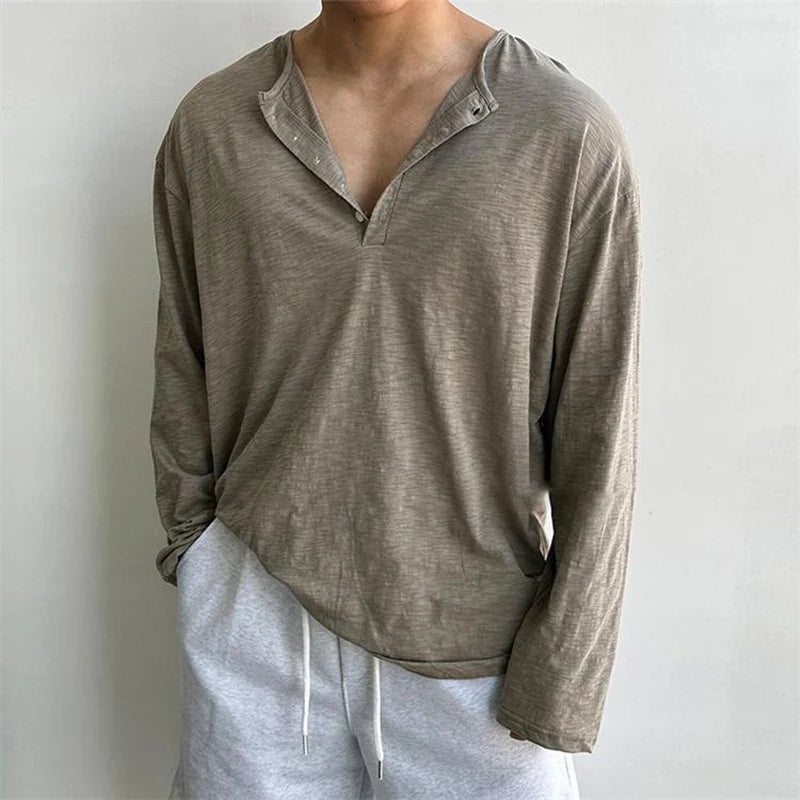 Relaxed Oversized Long Sleeve T-shirt