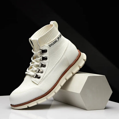 Khampa Xings "Heritage" Knit High-Top Boots